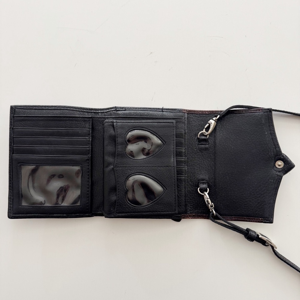 Brighton Bella Luna Wallet with Crossbody Strap - Picture 4 of 6